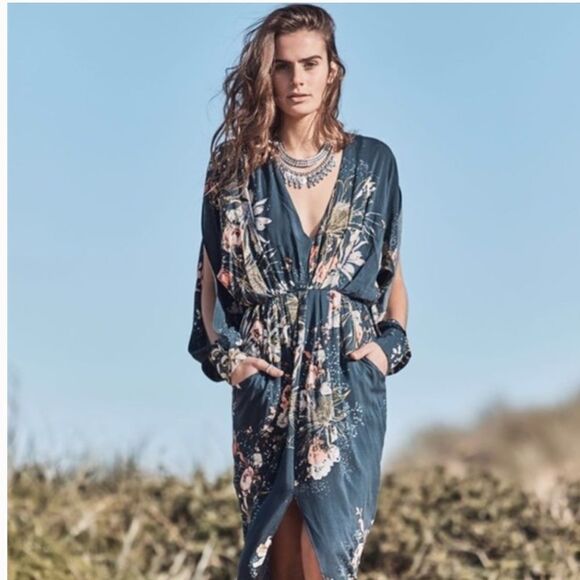 Flower Bomb Midi Dress - Picture 1 of 14